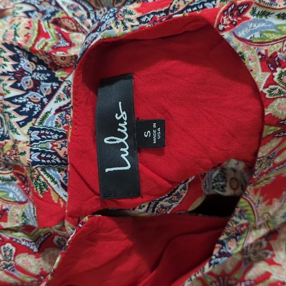 Lulu's Patterned Shift Mini Dress - Picture 4 of 4